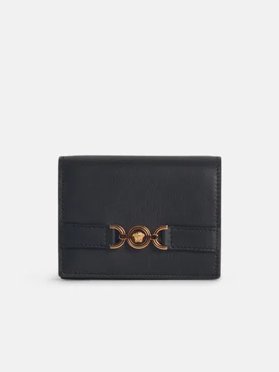 Versace Black Leather Cardholder
