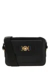 Versace Borsa A Tracolla In Pelle Nera  Uomo In Black