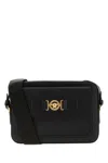 Versace Borsa A Tracolla In Pelle Nera  Uomo In Black