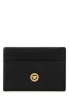 Versace Man Black Leather Medusa Biggie Card Holder