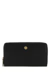 Versace Black Leather Medusa Biggie Wallet