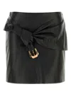 Versace Lambskin Miniskirt