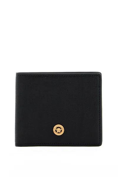 Versace Black Leather Wallet