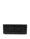 Versace Black Logo Embossed Candle In Schwarz