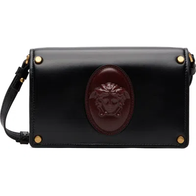 Versace Black Lou Nappa Mini Bag