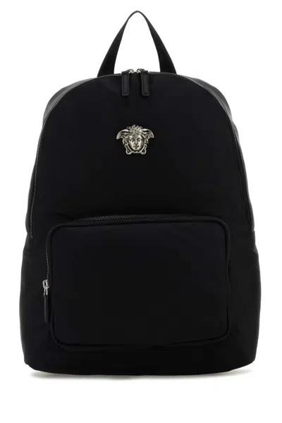 Versace Black Medusa Backpack