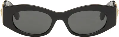 Versace Black Medusa Biggie Butterfly Sunglasses