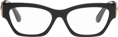 Versace Black Medusa Biggie Cat-eye Glasses In Gb1