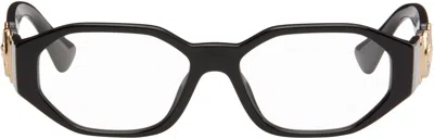Versace Black Medusa Biggie Glasses In Gb1 Black