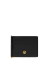 Versace - Black Medusa Biggie Bifold Leather Wallet - Men's In Black