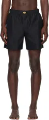 Versace Medusa Biggie Board Shorts In Black