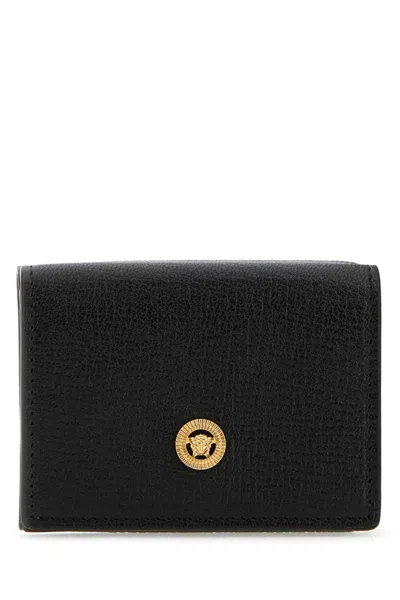 Versace Black Medusa Biggie Wallet