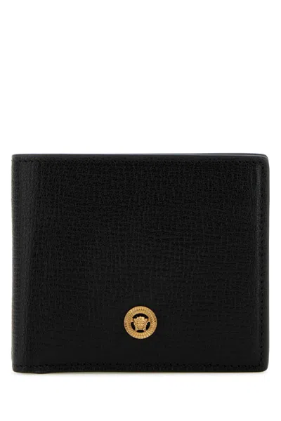 Versace Black Medusa Biggie Wallet