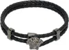 Versace Black Medusa Bracelet In D41ub-black Ultra Bl