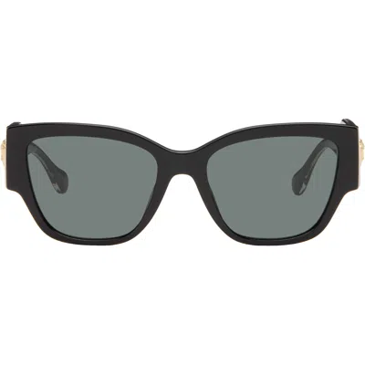 Versace Black Medusa Focus Cat-eye Sunglasses In Pink