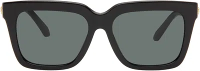 Versace Black Medusa Plaque Sunglasses In Multi
