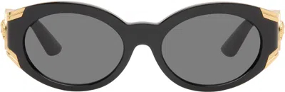 Versace Black Medusa Sunglasses