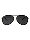 Versace Black Metal Sunglasses