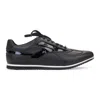 Versace Black Nero Scarpe Sneakers In Black
