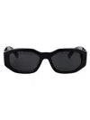 Versace Black Nylon Sunglasses