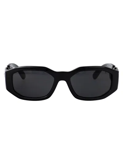 Versace Black Nylon Sunglasses