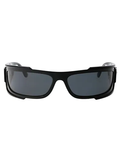 Versace Black Nylon Sunglasses