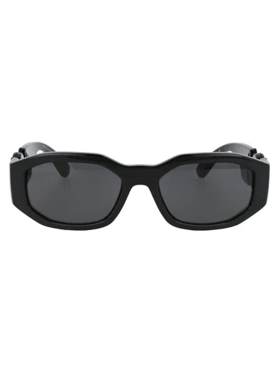 Versace Black Nylon Sunglasses