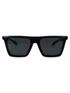 Versace Black Nylon Sunglasses In Black