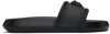 Versace Black Palazzo Pool Slides In 1b000-black