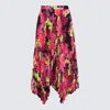 Versace Synthetic Fibers Skirt In Multi