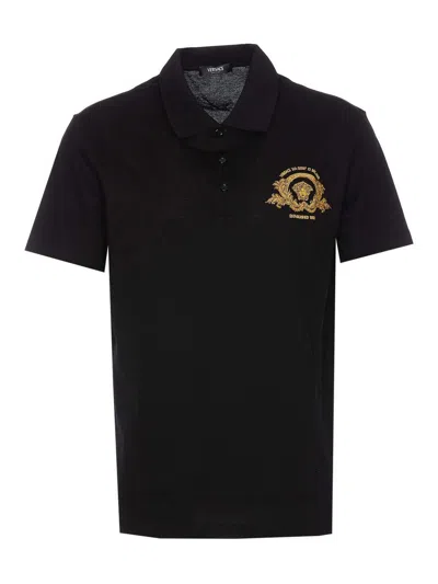 Versace Black Polo