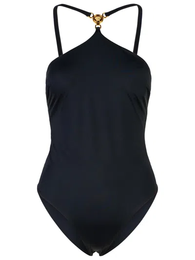 Versace Medusa '95 One-piece Swimsuit In Black