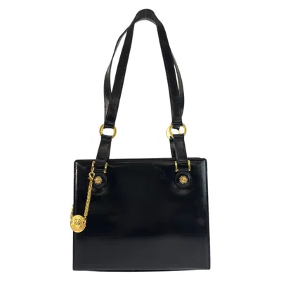 Pre-owned Versace Black Shoulder Bag Tote Bag ()