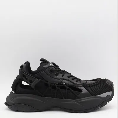 Versace Mercury M Vs 01 Sneakers In Black