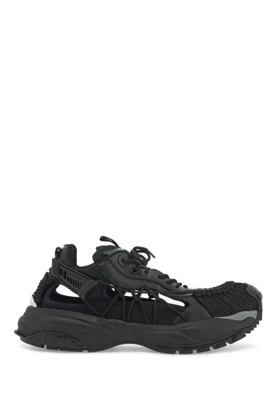 Versace Black Trainers In Black (black)