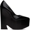Versace Tempest Platform Pumps In 1b000 Black