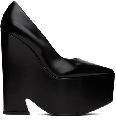VERSACE BLACK TEMPEST PUMPS