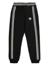 Versace Black Track Pants In Black