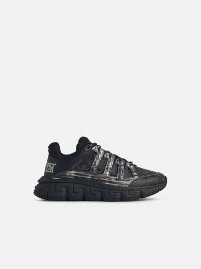 Versace Black Trigreca Sneakers