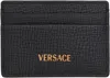 Versace Black '' Myth Card Holder In 1b00v-black-