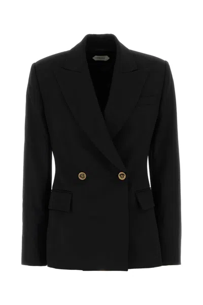 Versace Black Wool Blazer