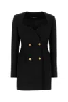 Versace Evening Jacket Responsible Wool Grain De Poudre Na 10208671a14592 1b000 In Black
