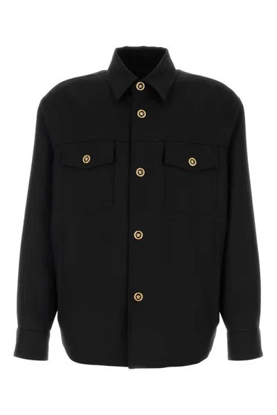 Versace Black Wool Jacket