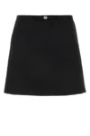 Versace Medusa '95 Virgin-wool Miniskirt In Black