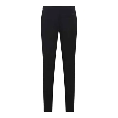 Versace Black Wool Pants