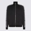 Versace Blak Nylon Sweatshirt In Black