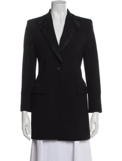 Pre-owned Versace Blazer In Black
