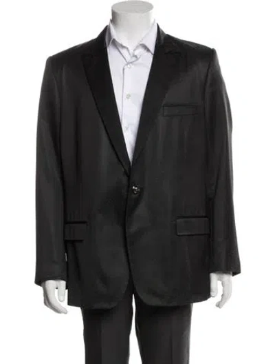 Pre-owned Versace Blazer In Black