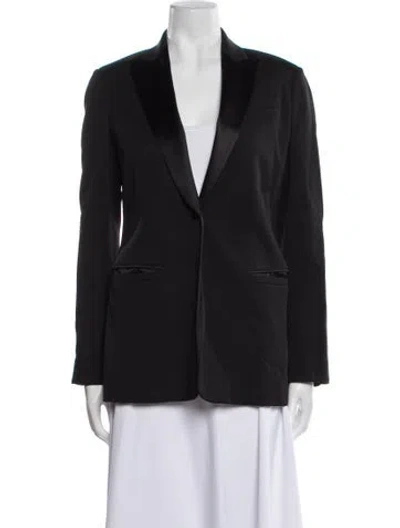 Pre-owned Versace Blazer In Black