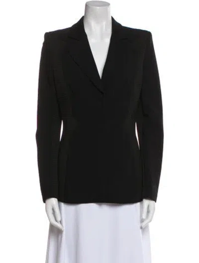 Pre-owned Versace Blazer In Black